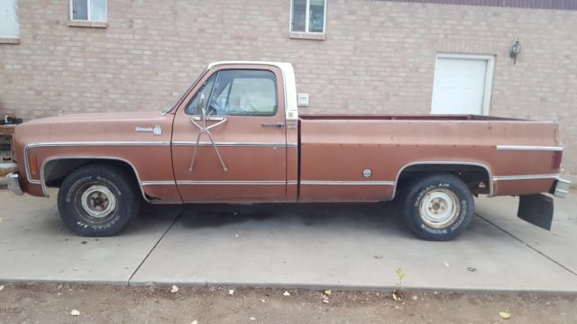 1978 Brown Chevrolet C-10 Standard Cab Pickup