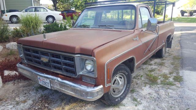 1978 Brown Chevrolet C-10 Standard Cab Pickup