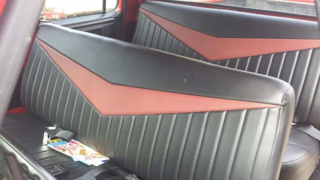 1978 Red Chevrolet C-10 Crew Cab Pickup