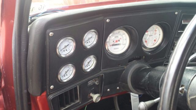 1978 Red Chevrolet C-10 Crew Cab Pickup