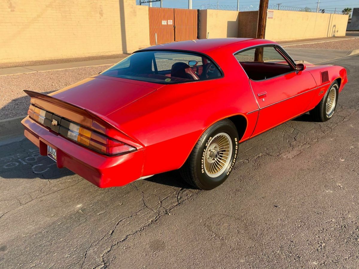 1978 Red Chevrolet Camaro Coupe