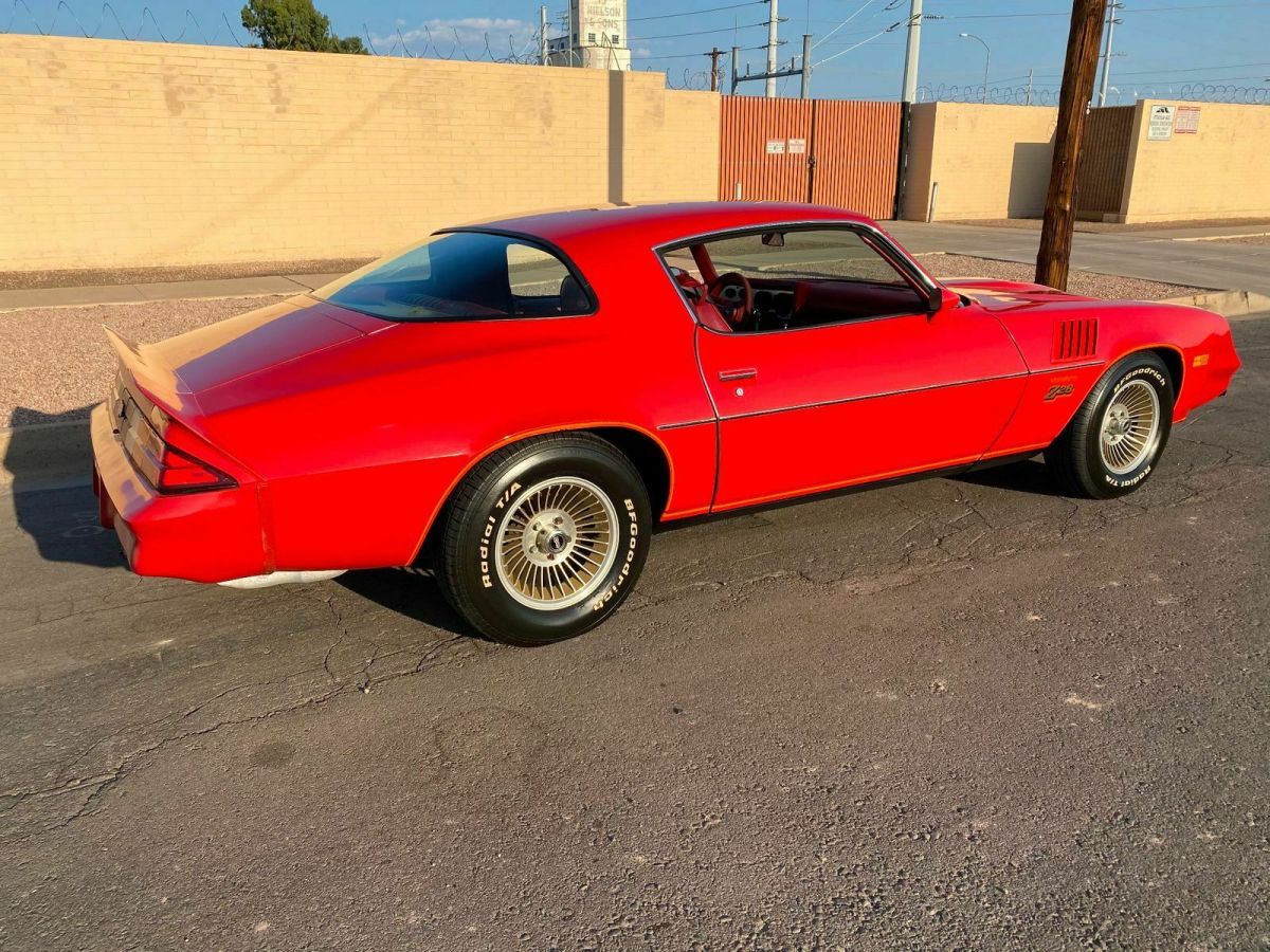 1978 Red Chevrolet Camaro Coupe