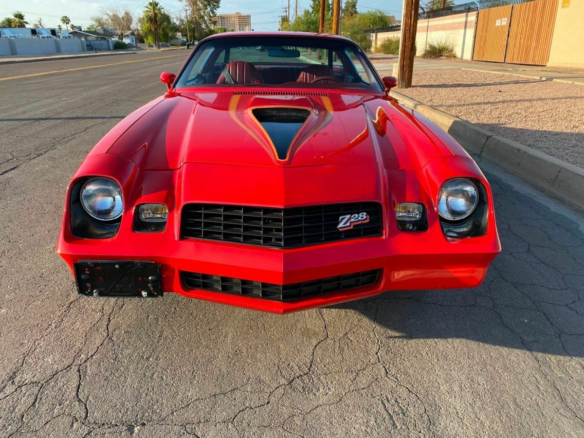 1978 Red Chevrolet Camaro Coupe