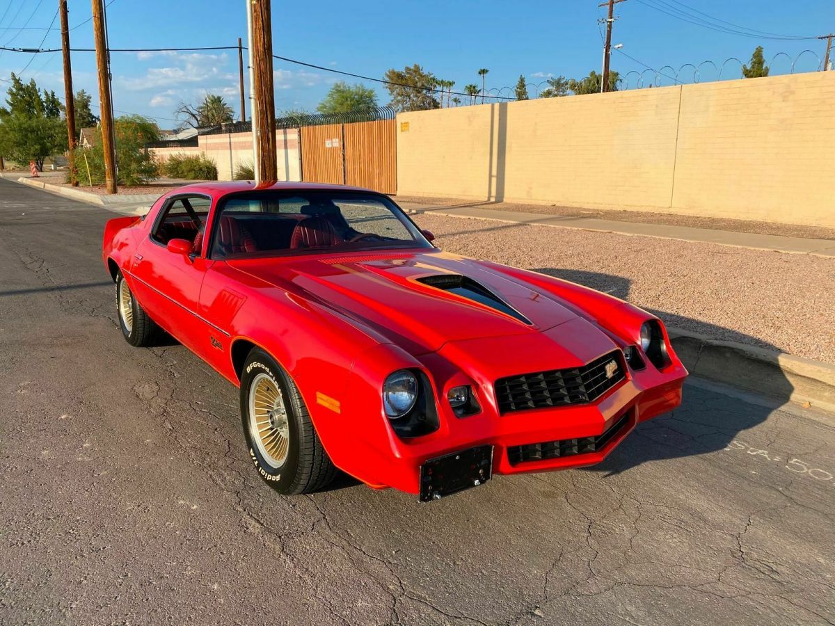 1978 Red Chevrolet Camaro Coupe