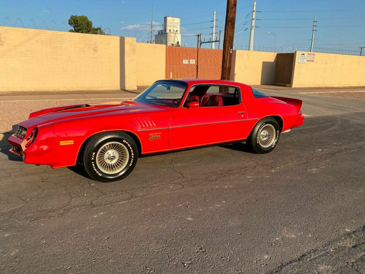 1978 Red Chevrolet Camaro Coupe