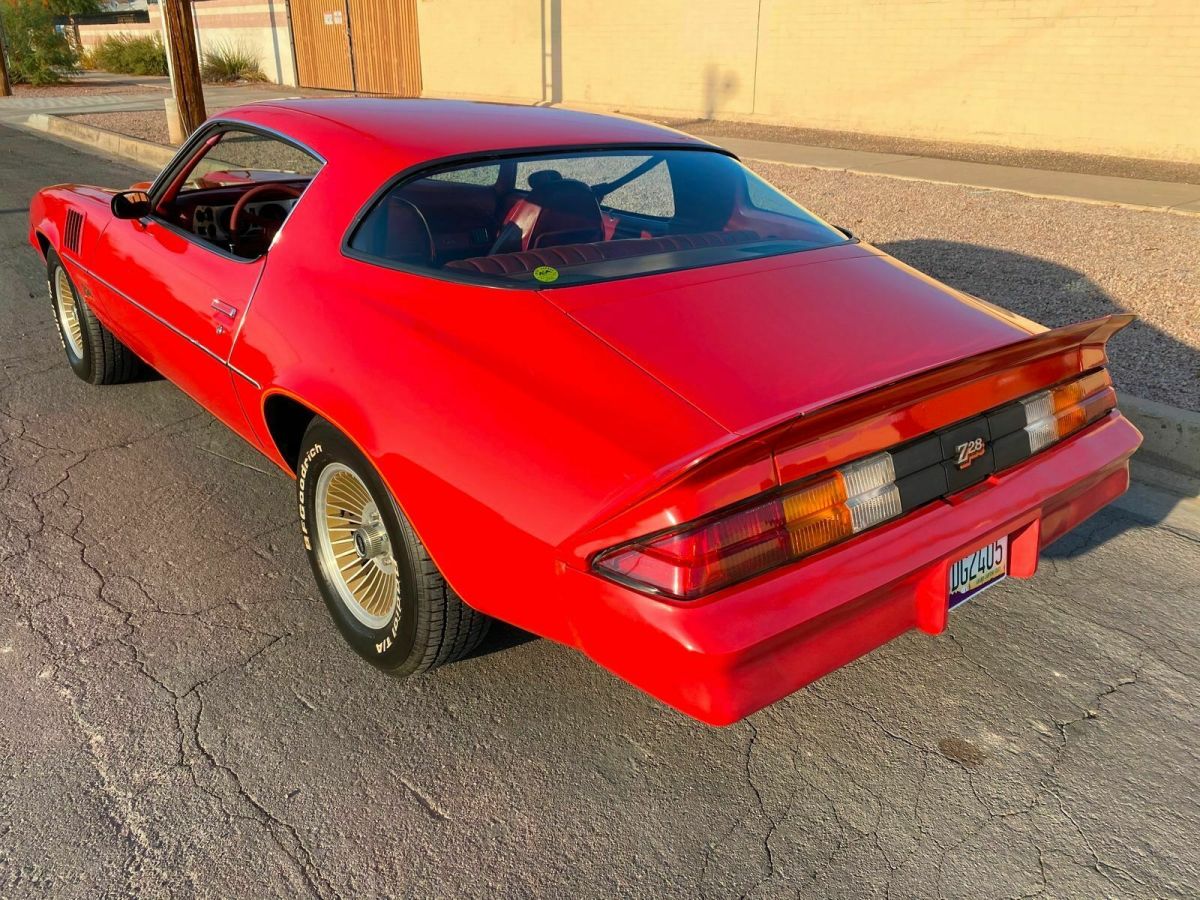 1978 Red Chevrolet Camaro Coupe