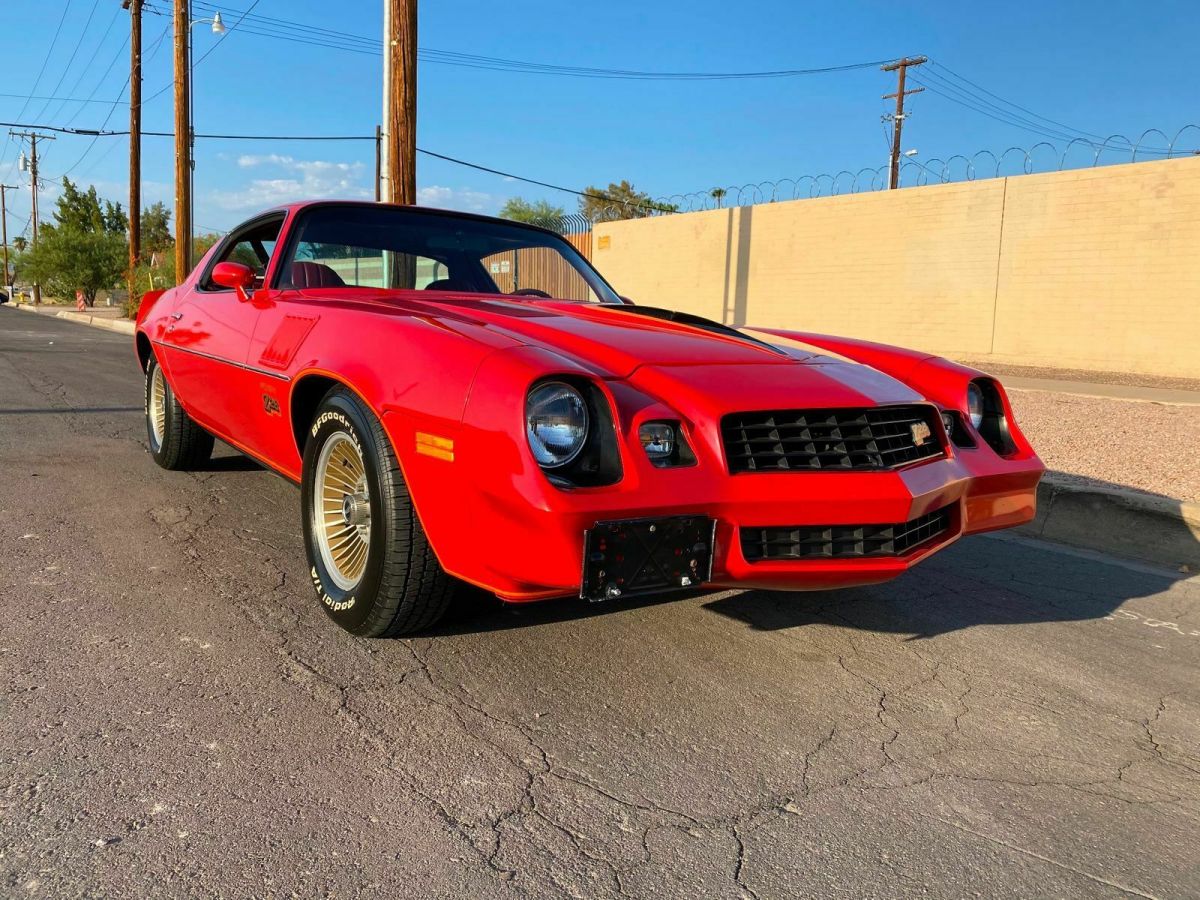 1978 Red Chevrolet Camaro Coupe