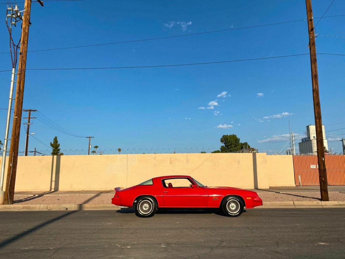 1978 Red Chevrolet Camaro Coupe