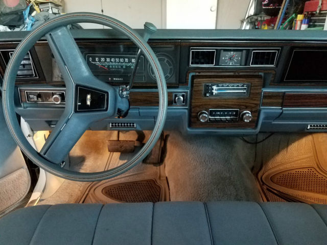 1978 White Chevrolet Capriceold