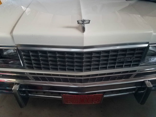 1978 White Chevrolet Capriceold