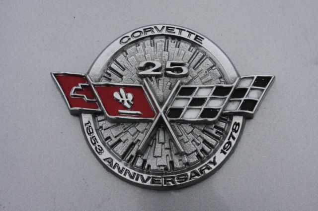 1978 Silver Chevrolet Corvette --