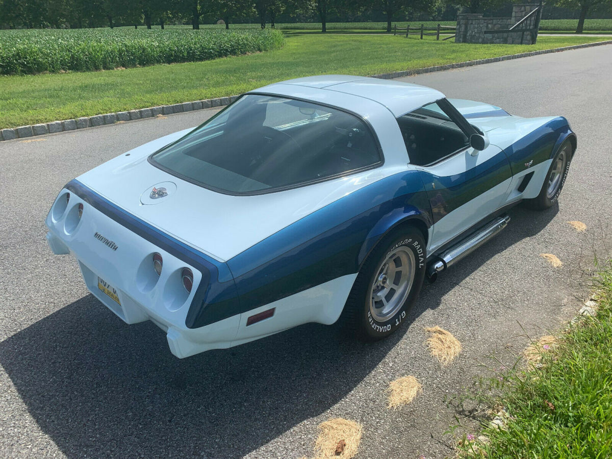 1978 Blue Chevrolet Corvette Coupe