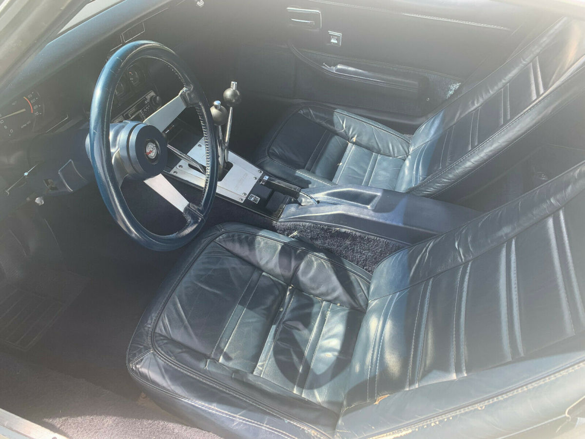 1978 Blue Chevrolet Corvette Coupe