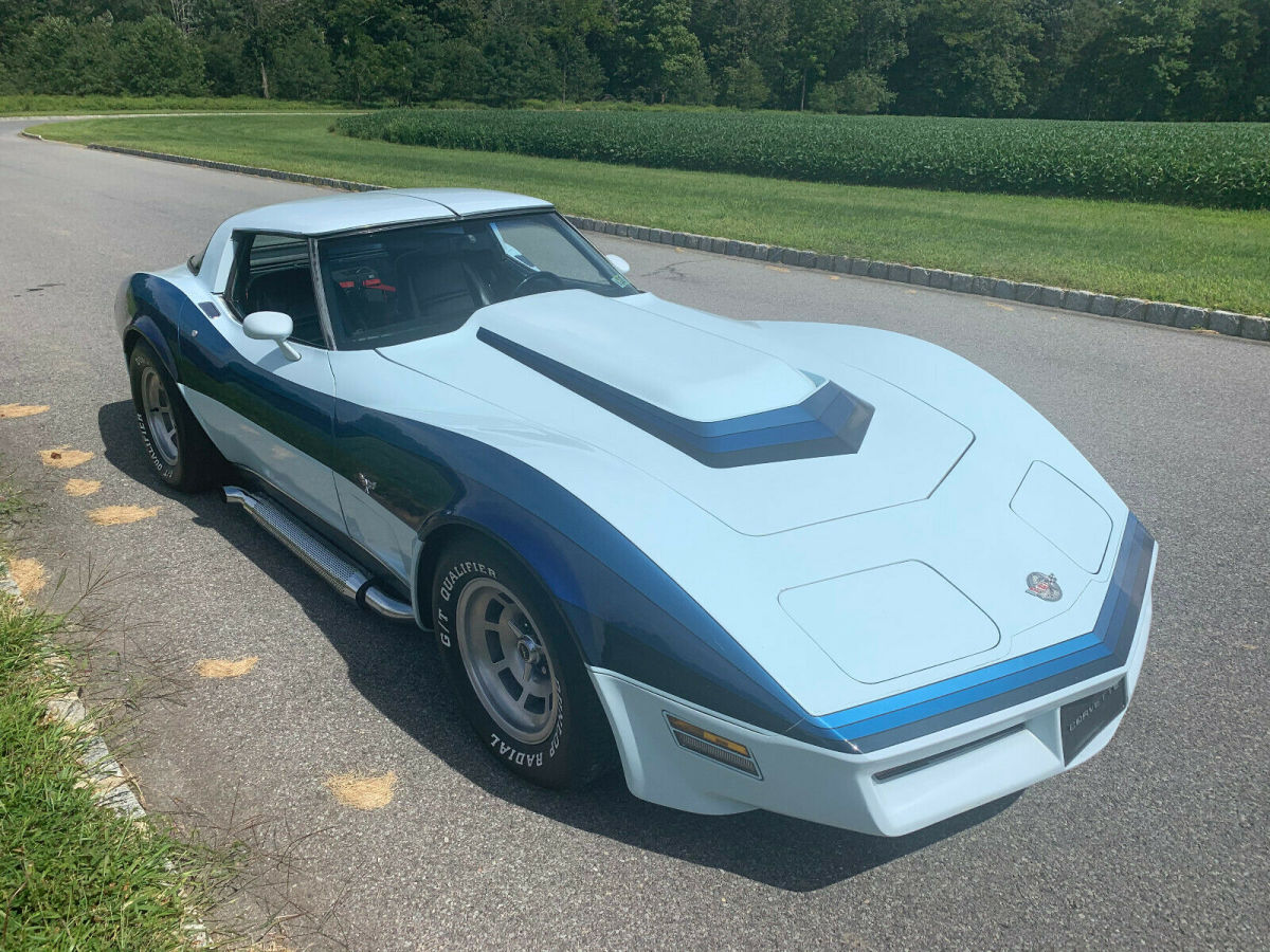 1978 Blue Chevrolet Corvette Coupe