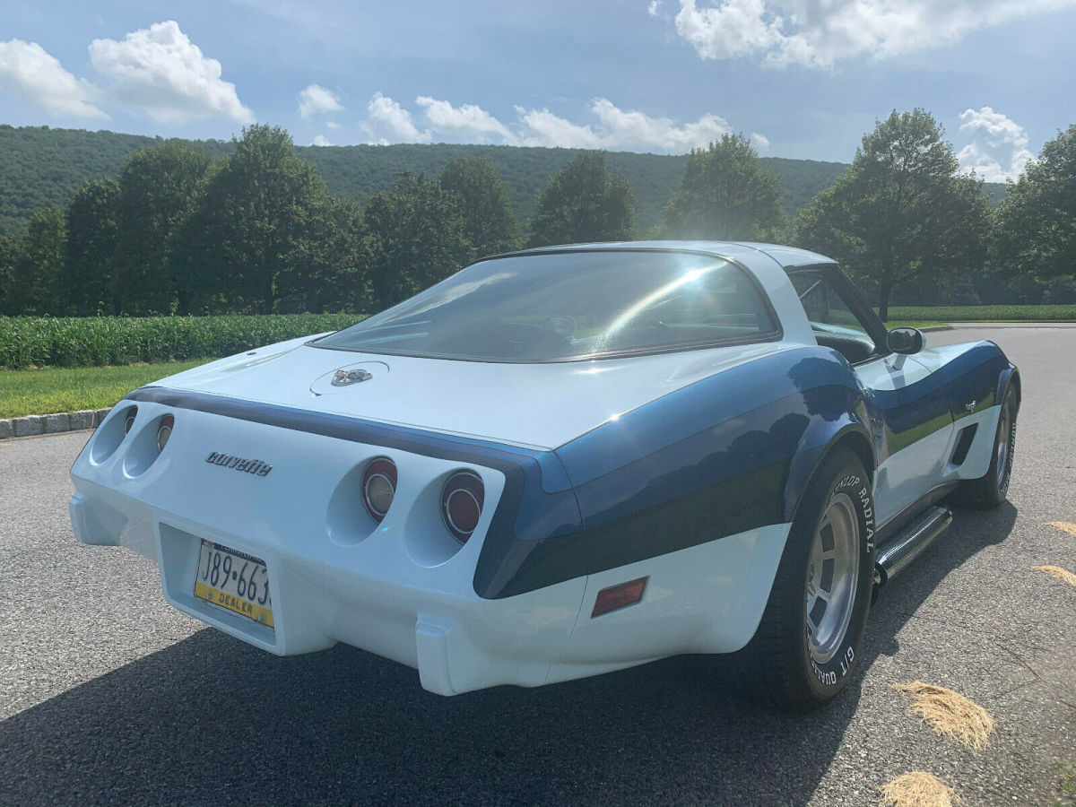 1978 Blue Chevrolet Corvette Coupe