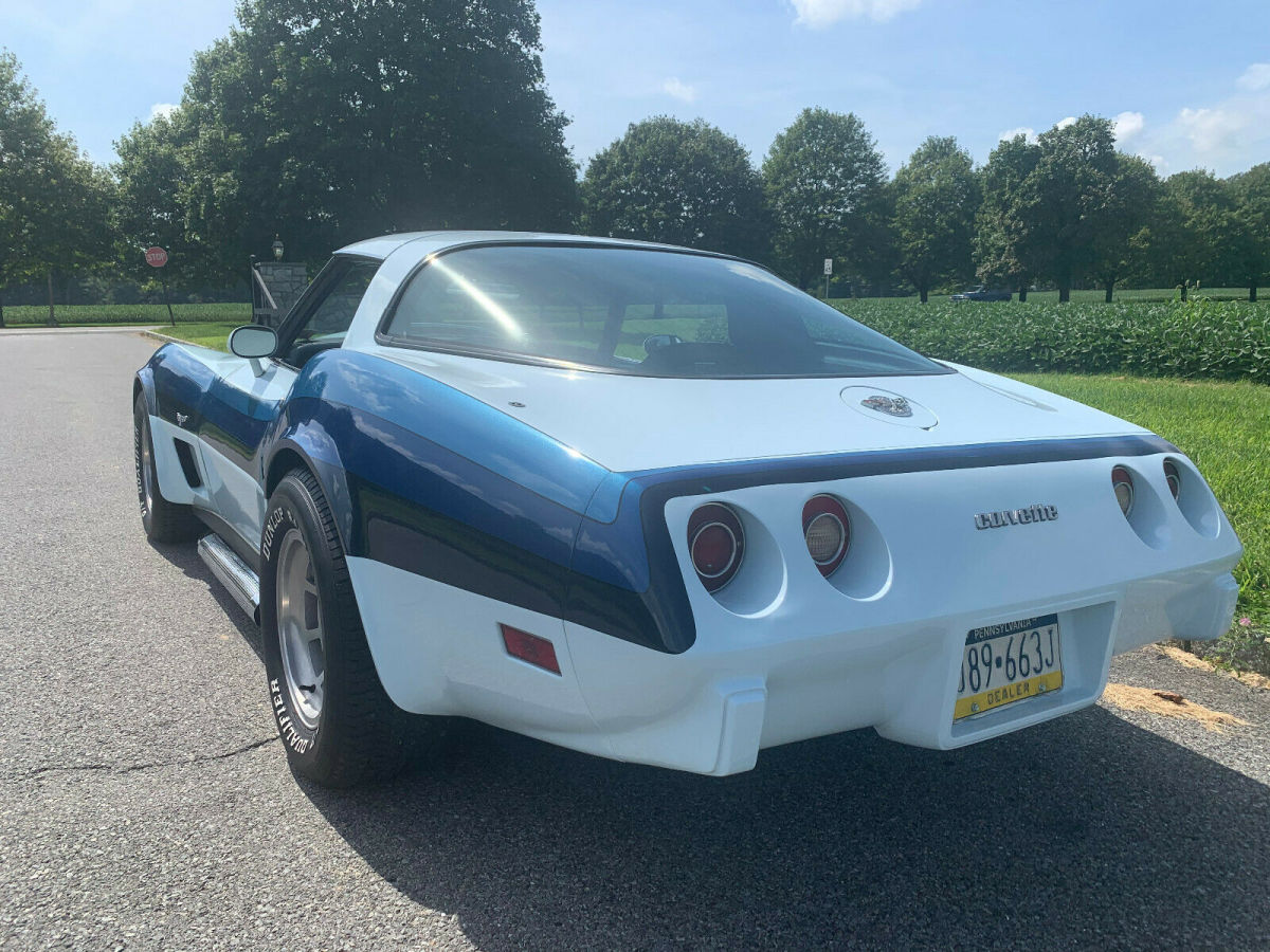 1978 Blue Chevrolet Corvette Coupe