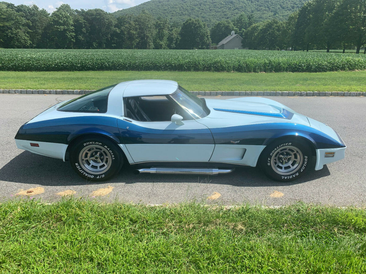 1978 Blue Chevrolet Corvette Coupe