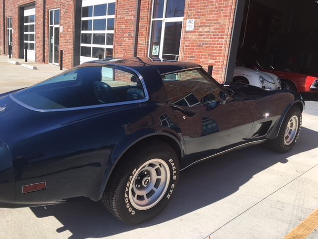 1978 Blue Chevrolet Corvette Coupe