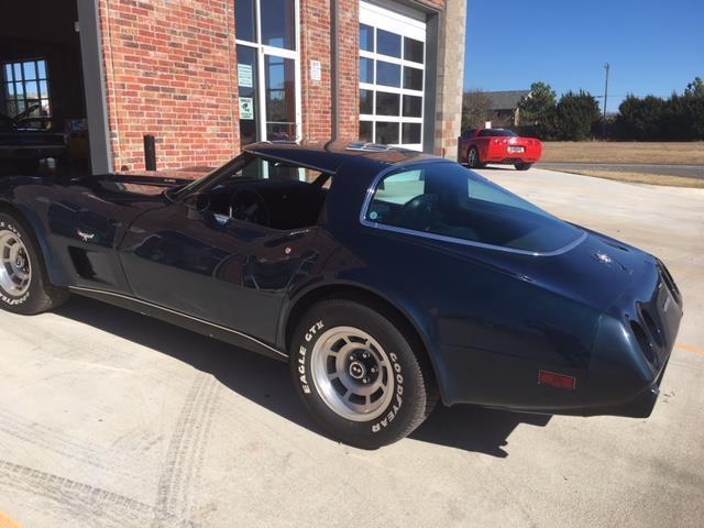 1978 Blue Chevrolet Corvette Coupe