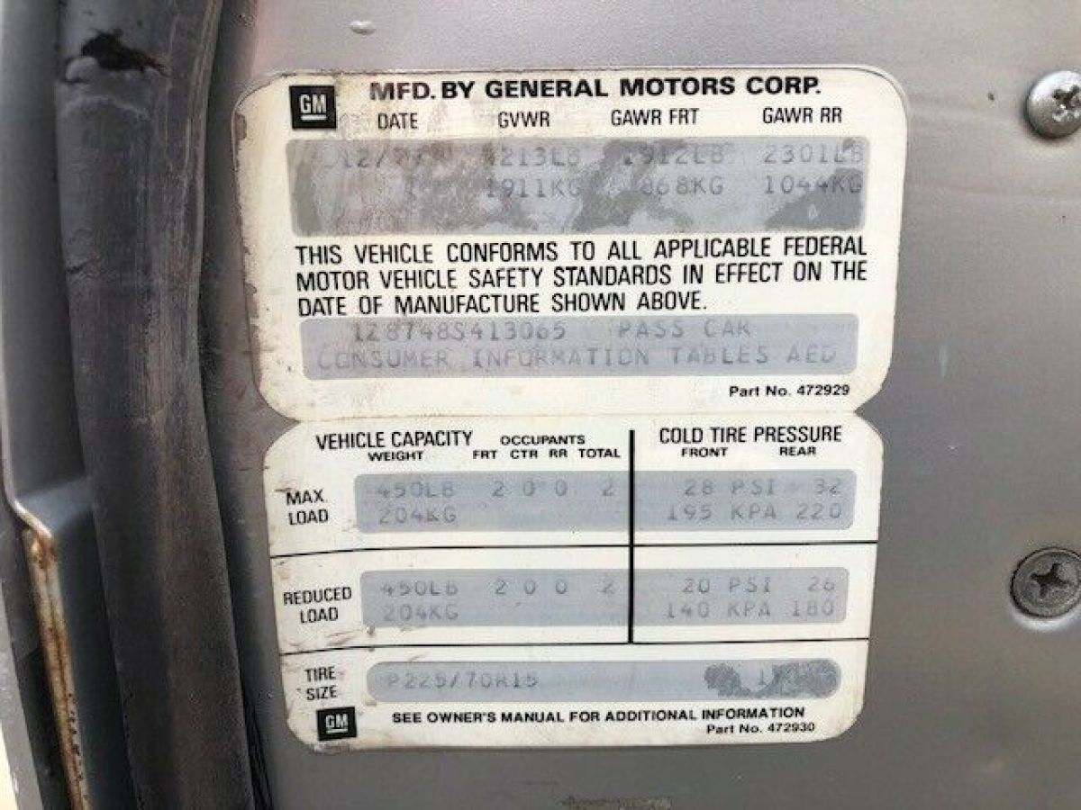 1978 Silver Chevrolet Corvette Coupe