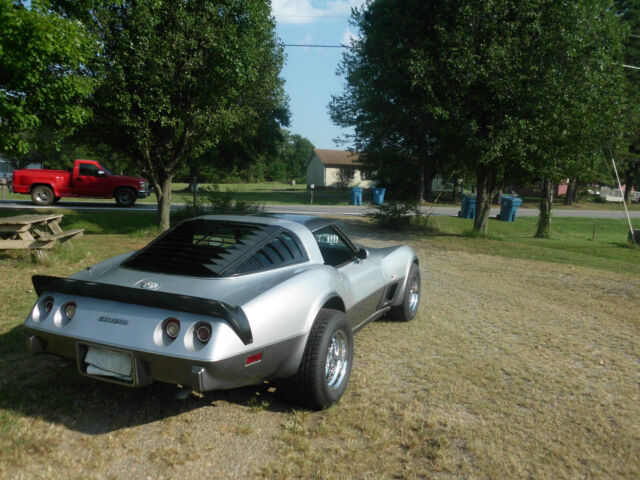 1978 Silver Chevrolet Corvette Coupe