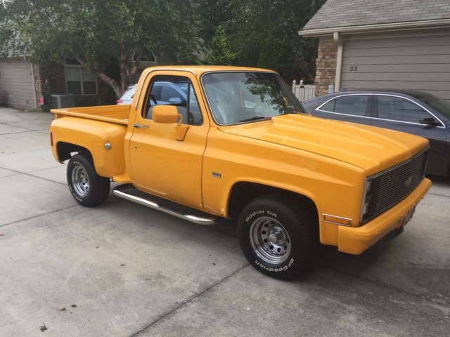 1978 Yellow Chevrolet C/K Pickup 1500 Standard Cab Pickup