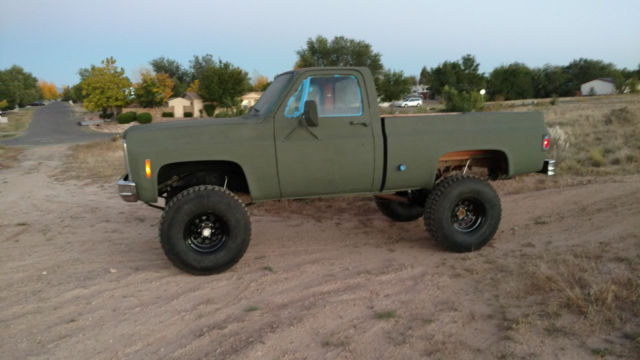 1978 Green Chevrolet C/K Pickup 1500 Standard Cab Pickup