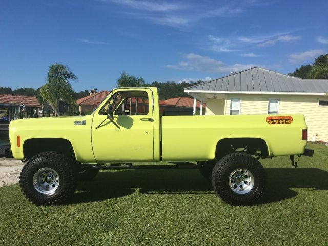 1978 Yellow Chevrolet C/K Pickup 2500 Standard Cab Pickup