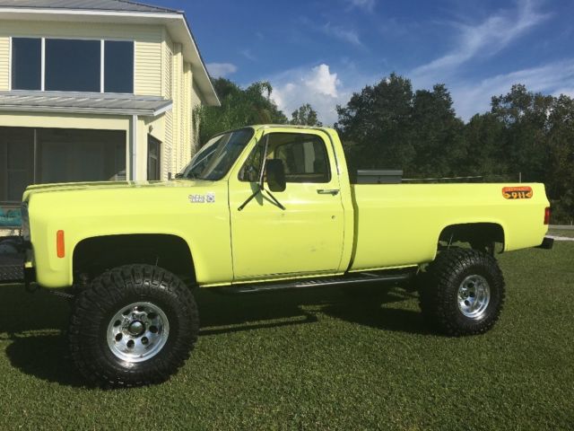 1978 Yellow Chevrolet C/K Pickup 2500 Standard Cab Pickup
