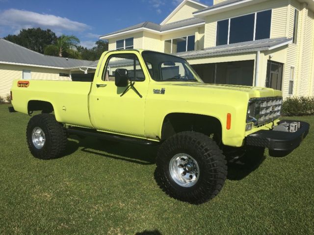 1978 Yellow Chevrolet C/K Pickup 2500 Standard Cab Pickup