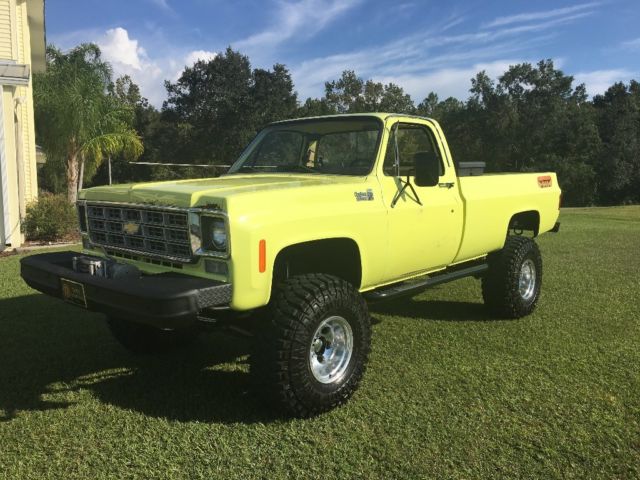 1978 Yellow Chevrolet C/K Pickup 2500 Standard Cab Pickup