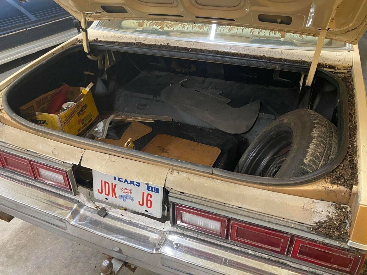 1978 Gold Chevrolet Malibu Coupe