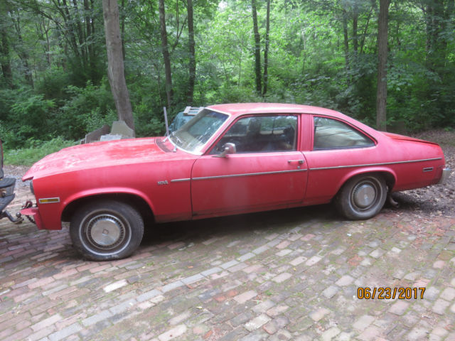 1978 Red Chevrolet Nova