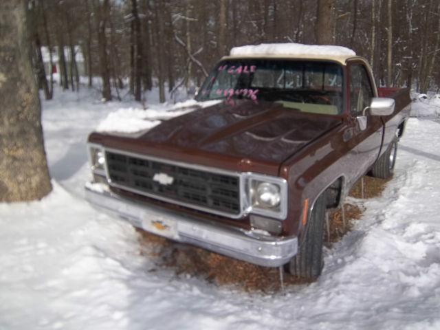 1978 Metallic Bronze-Metallic Cream Chevrolet C/K Pickup 1500 Pickup