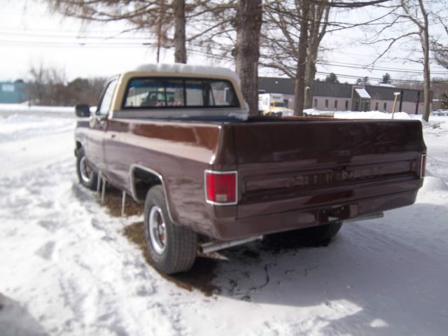 1978 Metallic Bronze-Metallic Cream Chevrolet C/K Pickup 1500 Pickup