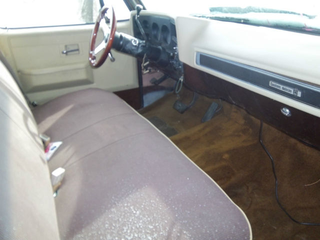 1978 Metallic Bronze-Metallic Cream Chevrolet C/K Pickup 1500 Pickup