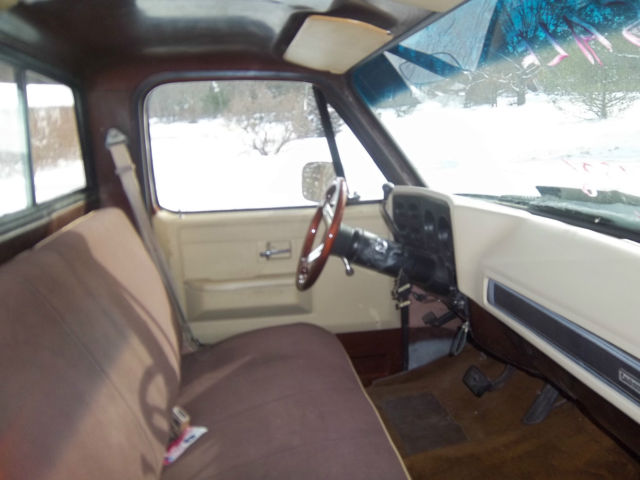 1978 Metallic Bronze-Metallic Cream Chevrolet C/K Pickup 1500 Pickup