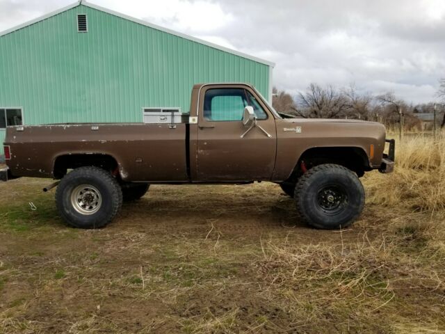 1978 Brown Chevrolet C/K Pickup 2500 p/u