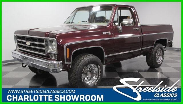 1978 Red Chevrolet K-10