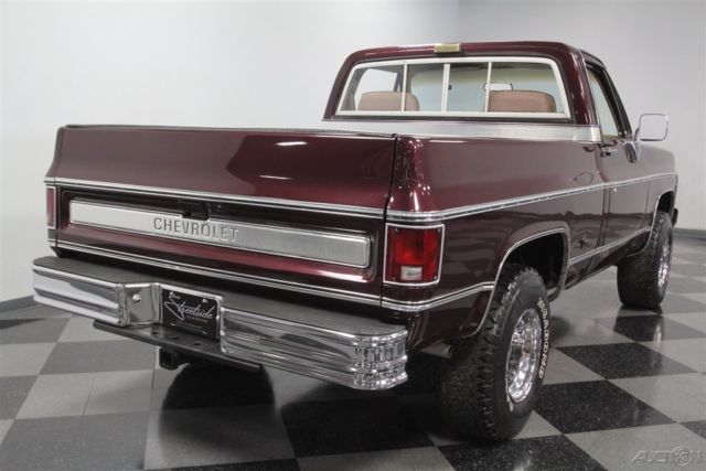 1978 Red Chevrolet K-10