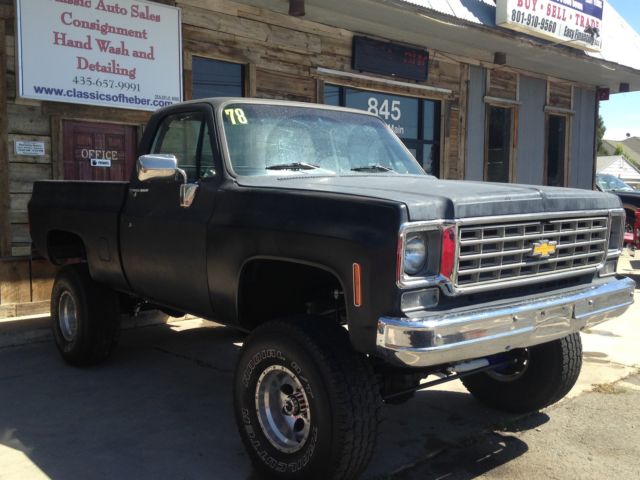 1978 Black Chevrolet Other Crew Cab Pickup