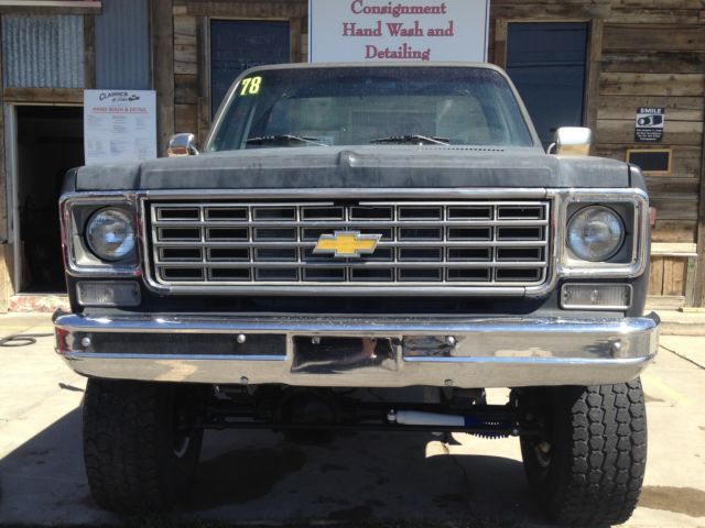 1978 Black Chevrolet Other Crew Cab Pickup