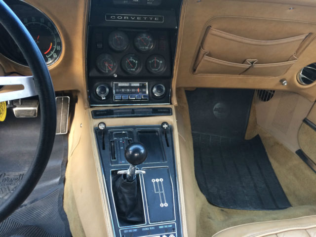 1970 Green Chevrolet Corvette Convertible