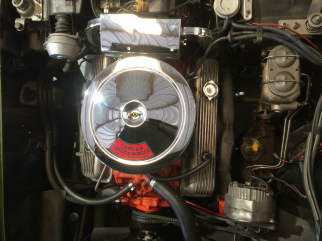 1970 Green Chevrolet Corvette Convertible