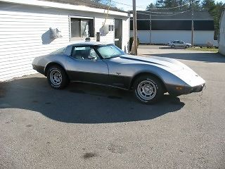 1978 Silver Chevrolet Corvette Coupe
