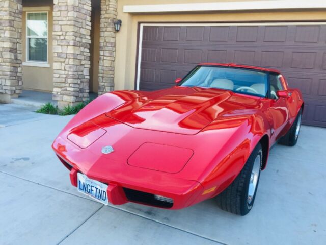 1978 Tan Chevrolet Corvette