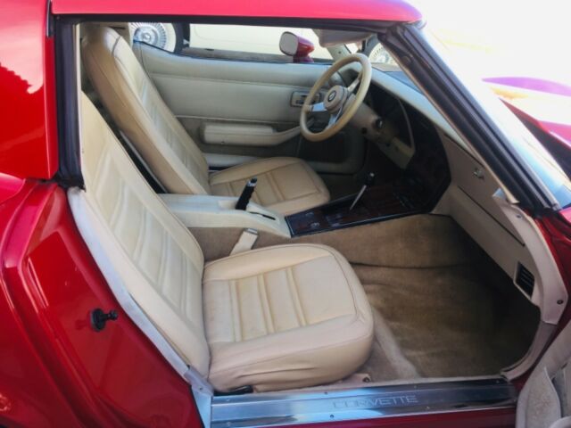 1978 Tan Chevrolet Corvette