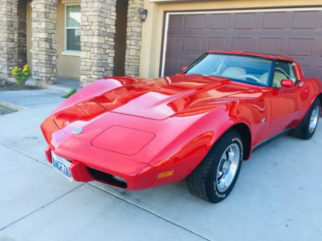 1978 Tan Chevrolet Corvette