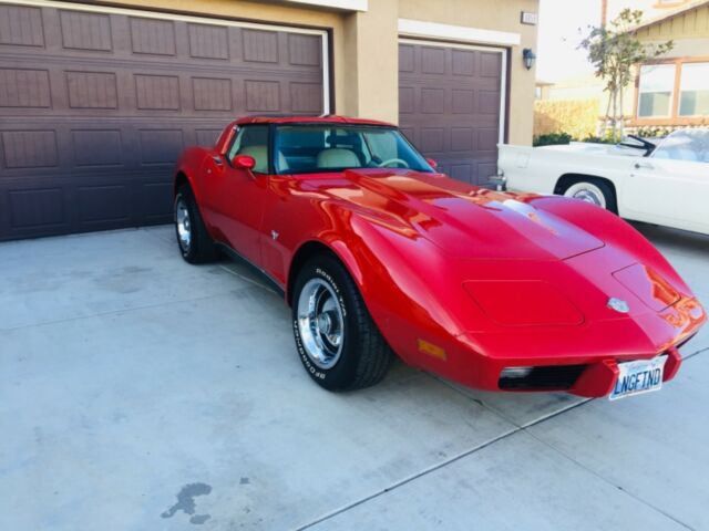 1978 Tan Chevrolet Corvette