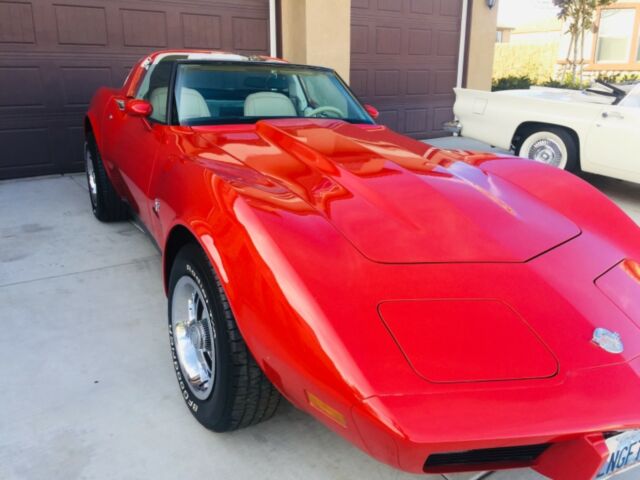 1978 Tan Chevrolet Corvette